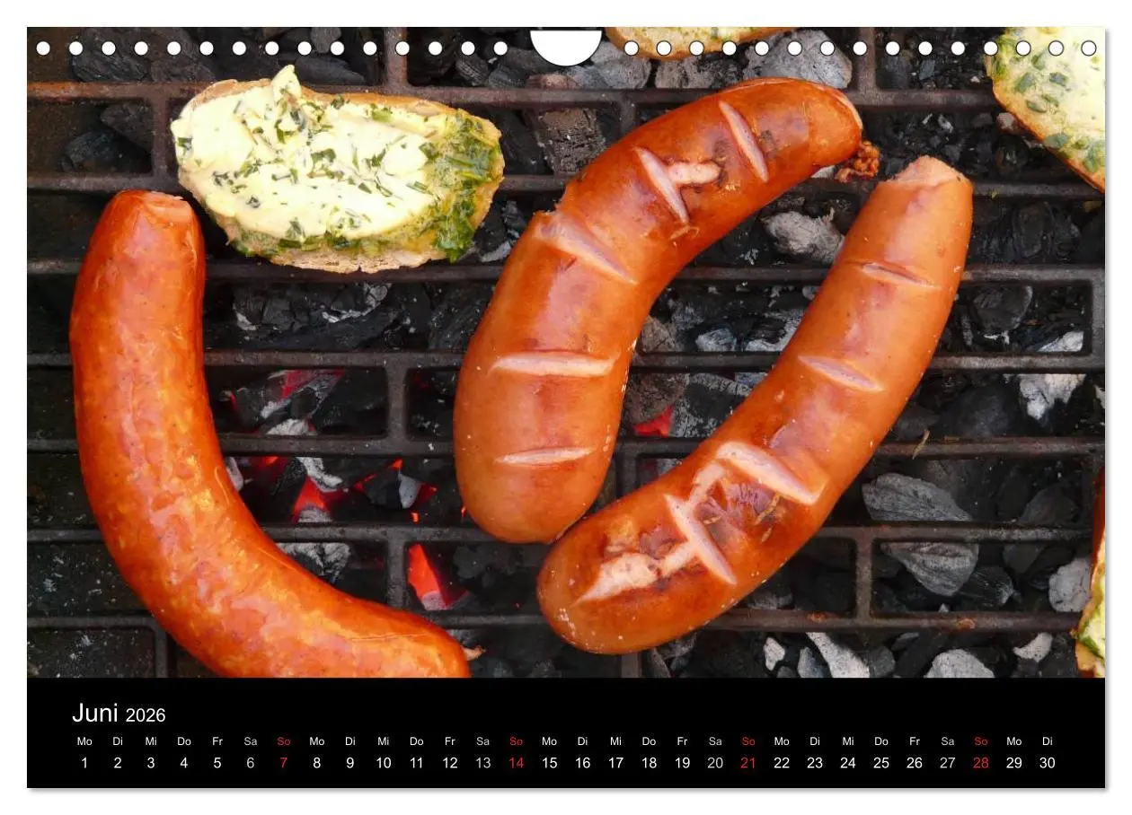 Bild: 9783516110753 | BBQ Lecker Grillen (Wandkalender 2026 DIN A4 quer), CALVENDO...