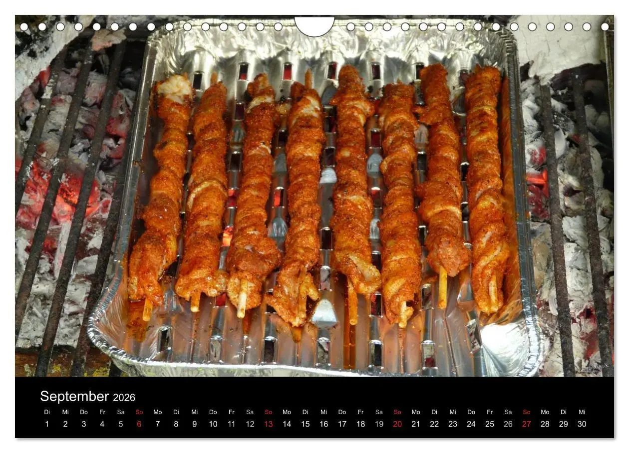 Bild: 9783516110753 | BBQ Lecker Grillen (Wandkalender 2026 DIN A4 quer), CALVENDO...