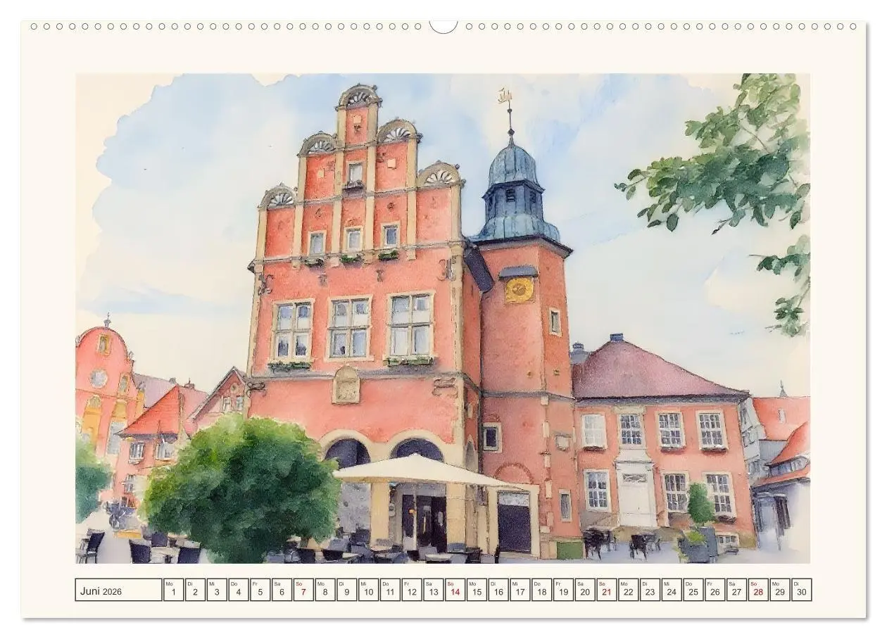 Bild: 9783516730753 | Von Süd nach Nord durch's Emsland (Wandkalender 2026 DIN A2 quer),...
