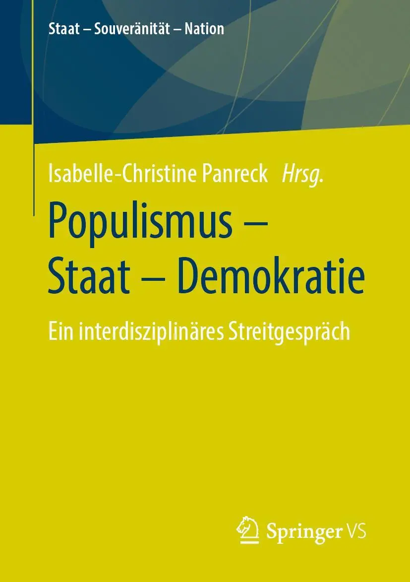 Cover: 9783658300753 | Populismus - Staat - Demokratie | Isabelle-Christine Panreck | Buch