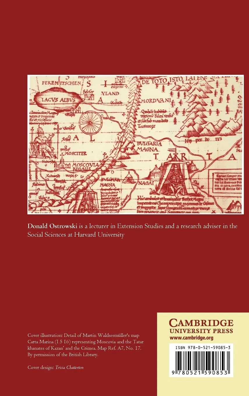 Rückseite: 9780521590853 | Muscovy and the Mongols | Donald Ostrowski | Buch | Gebunden | 2011