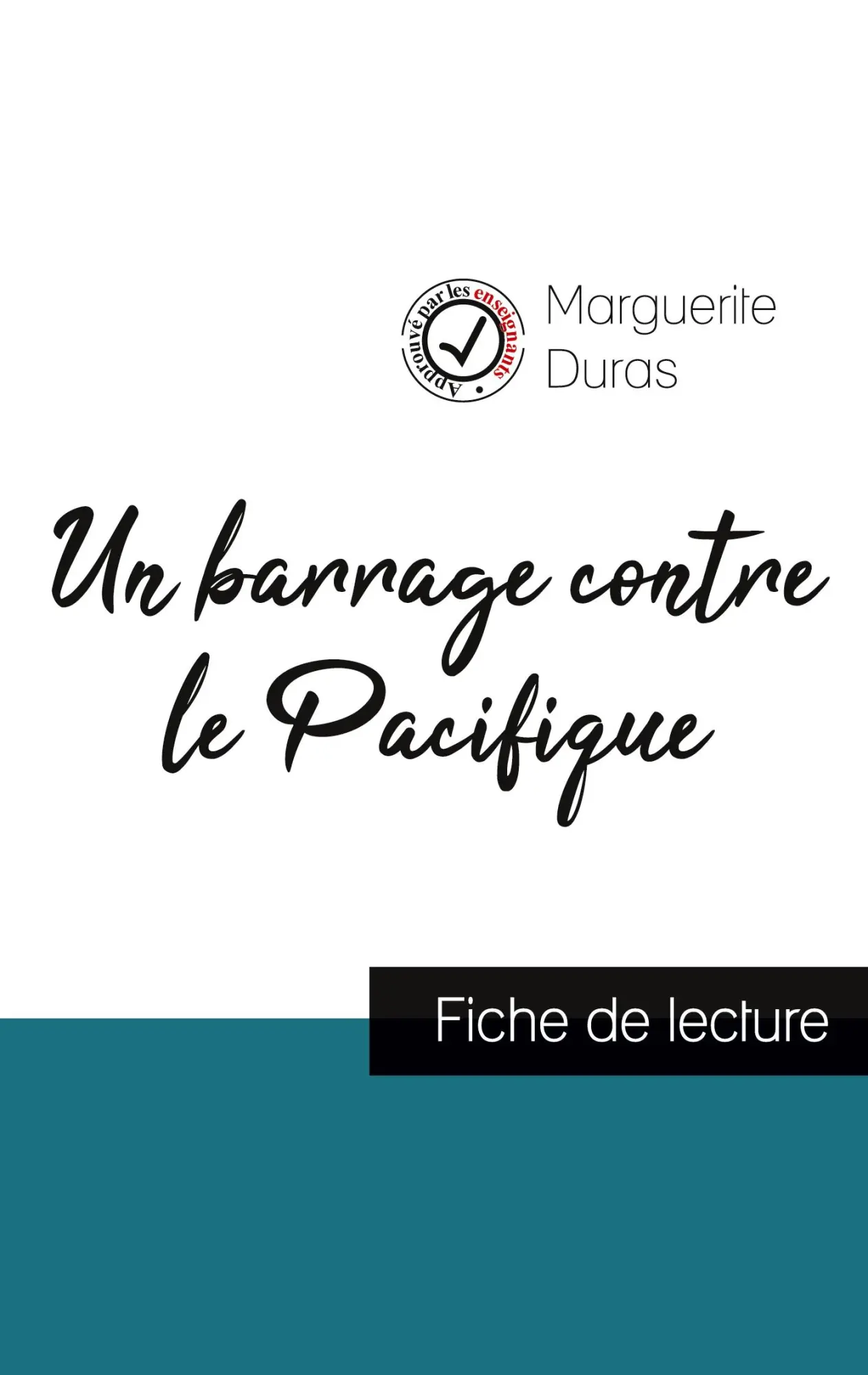 Cover: 9782759300853 | Un barrage contre le Pacifique (fiche de lecture et analyse...