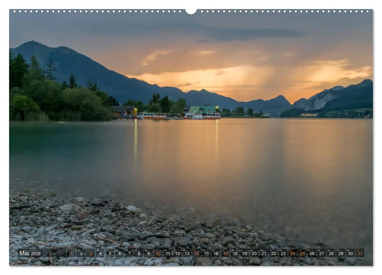 Bild: 9783457870853 | Rund um den Wolfgangsee (Wandkalender 2026 DIN A2 quer), CALVENDO...