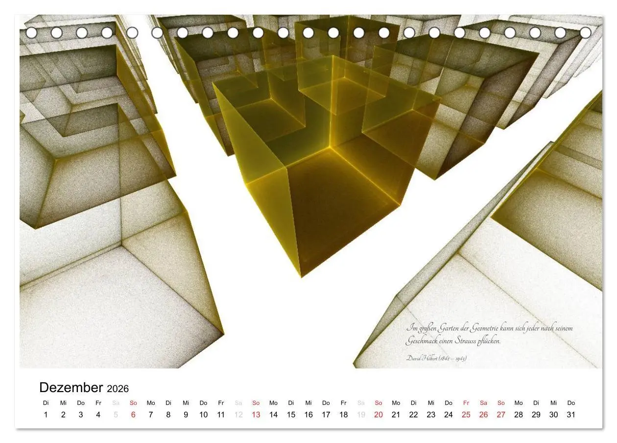 Bild: 9783516030853 | Mathematik - Grafiken und Zitate 2026 (Tischkalender 2026 DIN A5...