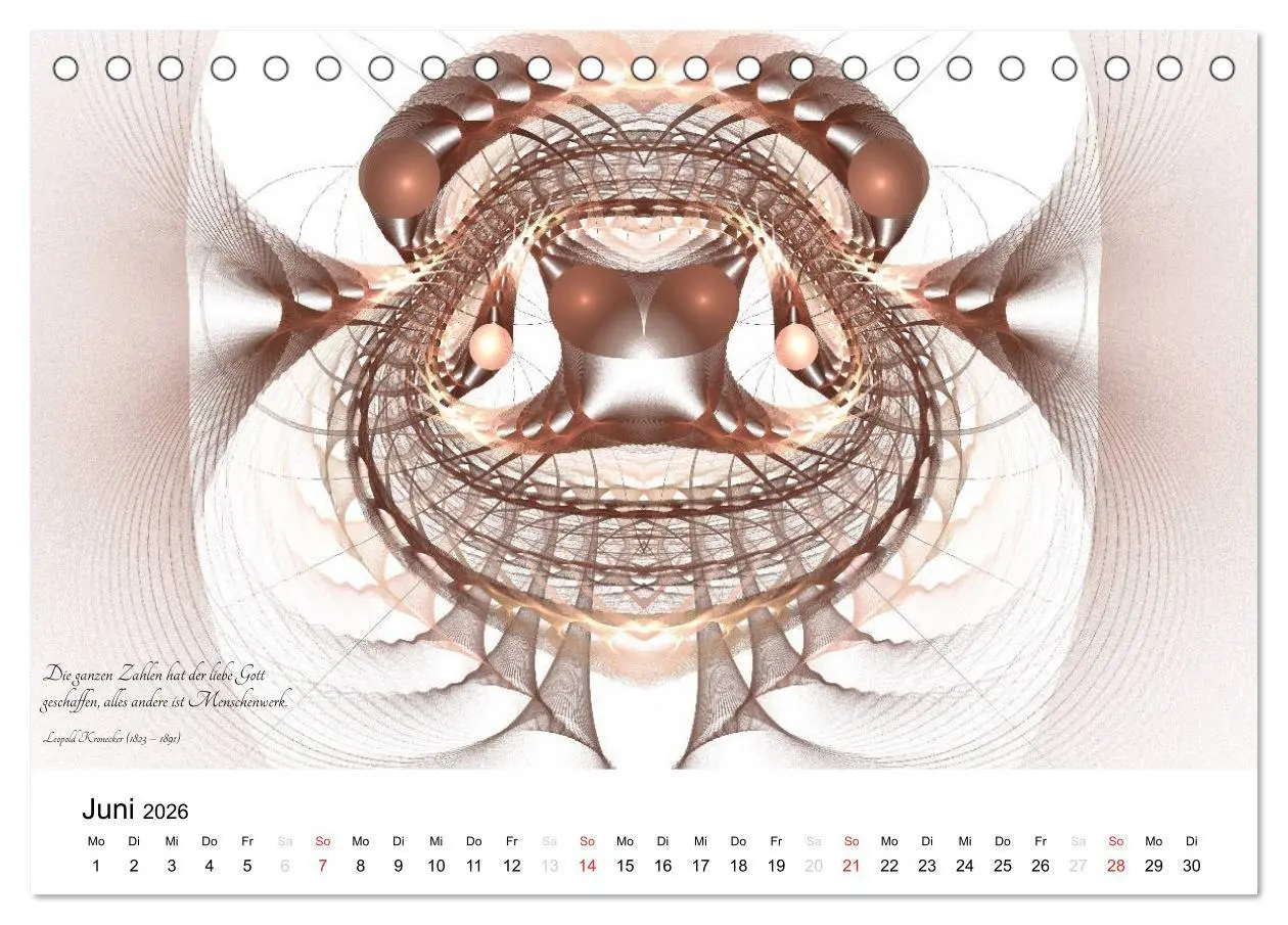 Bild: 9783516030853 | Mathematik - Grafiken und Zitate 2026 (Tischkalender 2026 DIN A5...