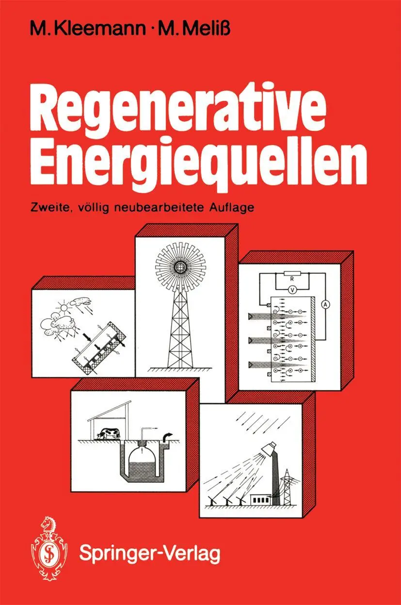 Cover: 9783540550853 | Regenerative Energiequellen | Michael Meliß (u. a.) | Taschenbuch