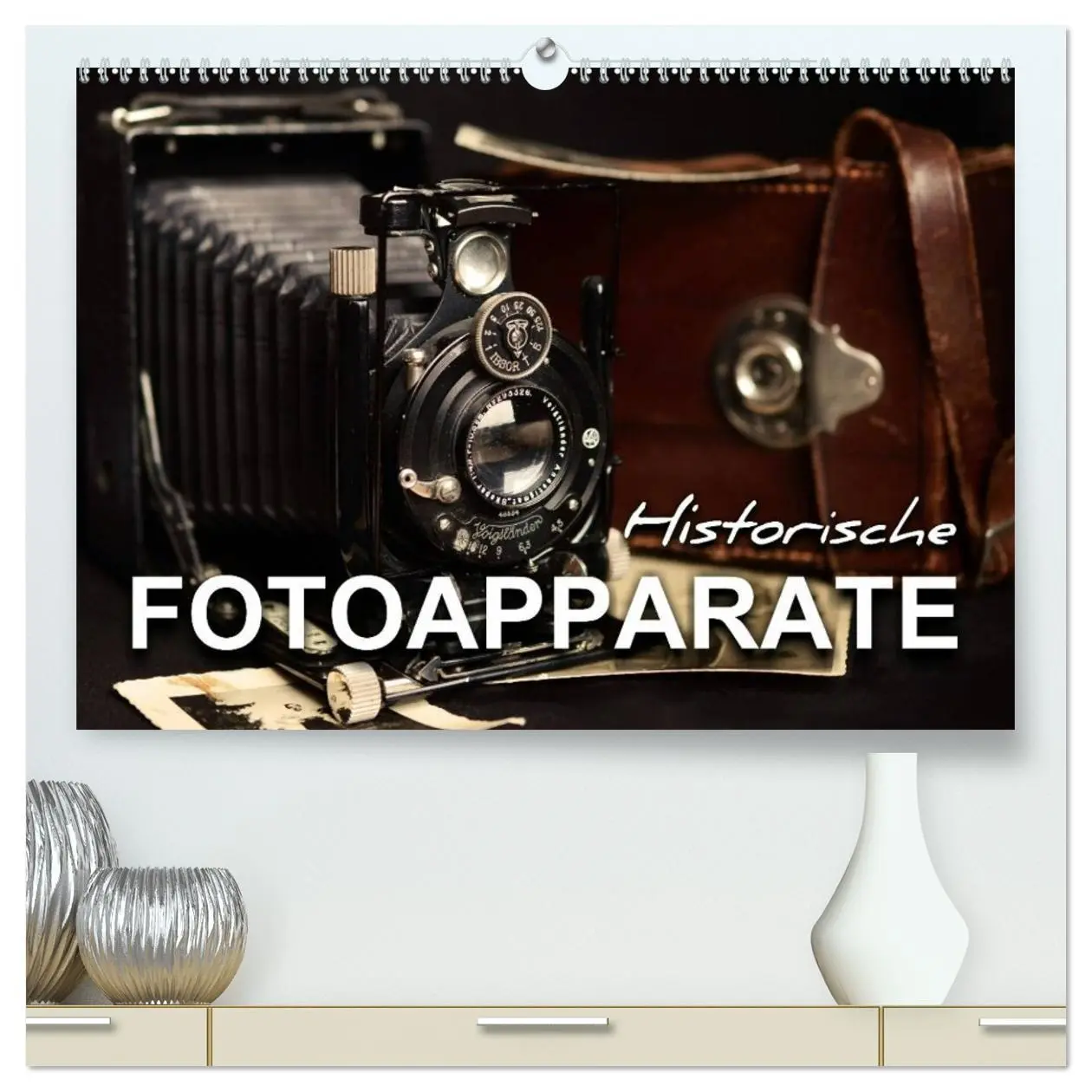 Cover: 9783516020953 | Historische Fotoapparate (hochwertiger Premium Wandkalender 2026...