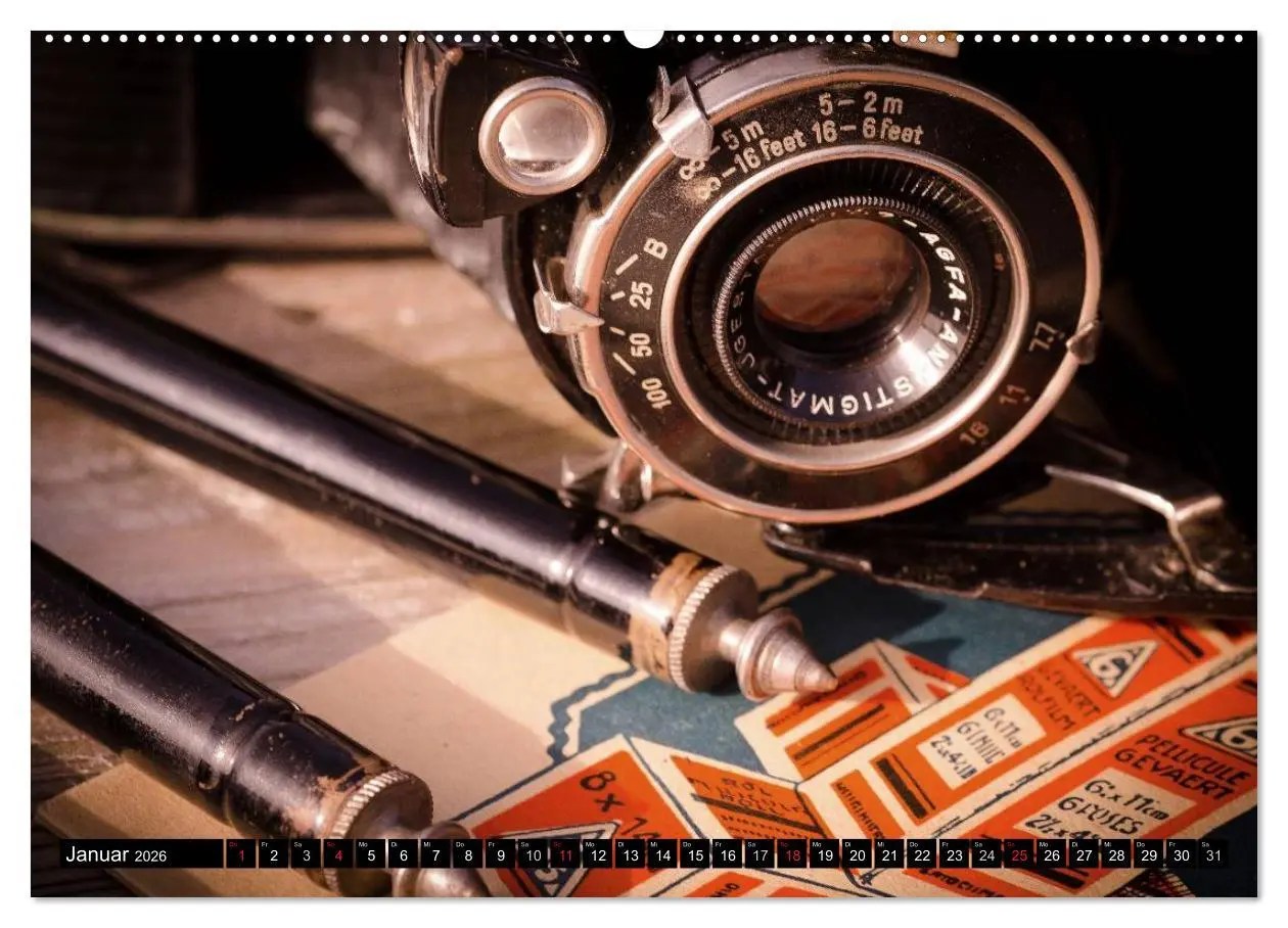 Bild: 9783516020953 | Historische Fotoapparate (hochwertiger Premium Wandkalender 2026...