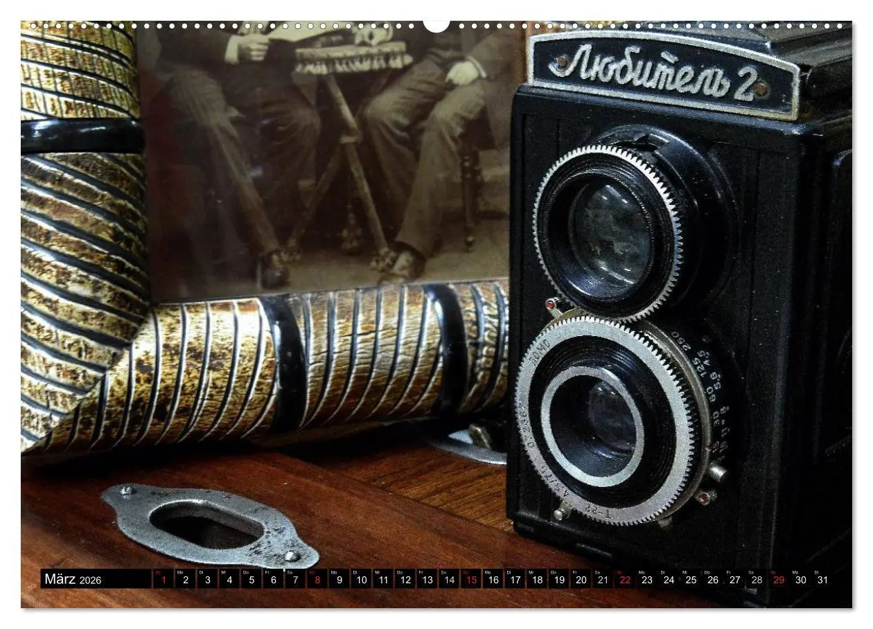 Bild: 9783516020953 | Historische Fotoapparate (hochwertiger Premium Wandkalender 2026...