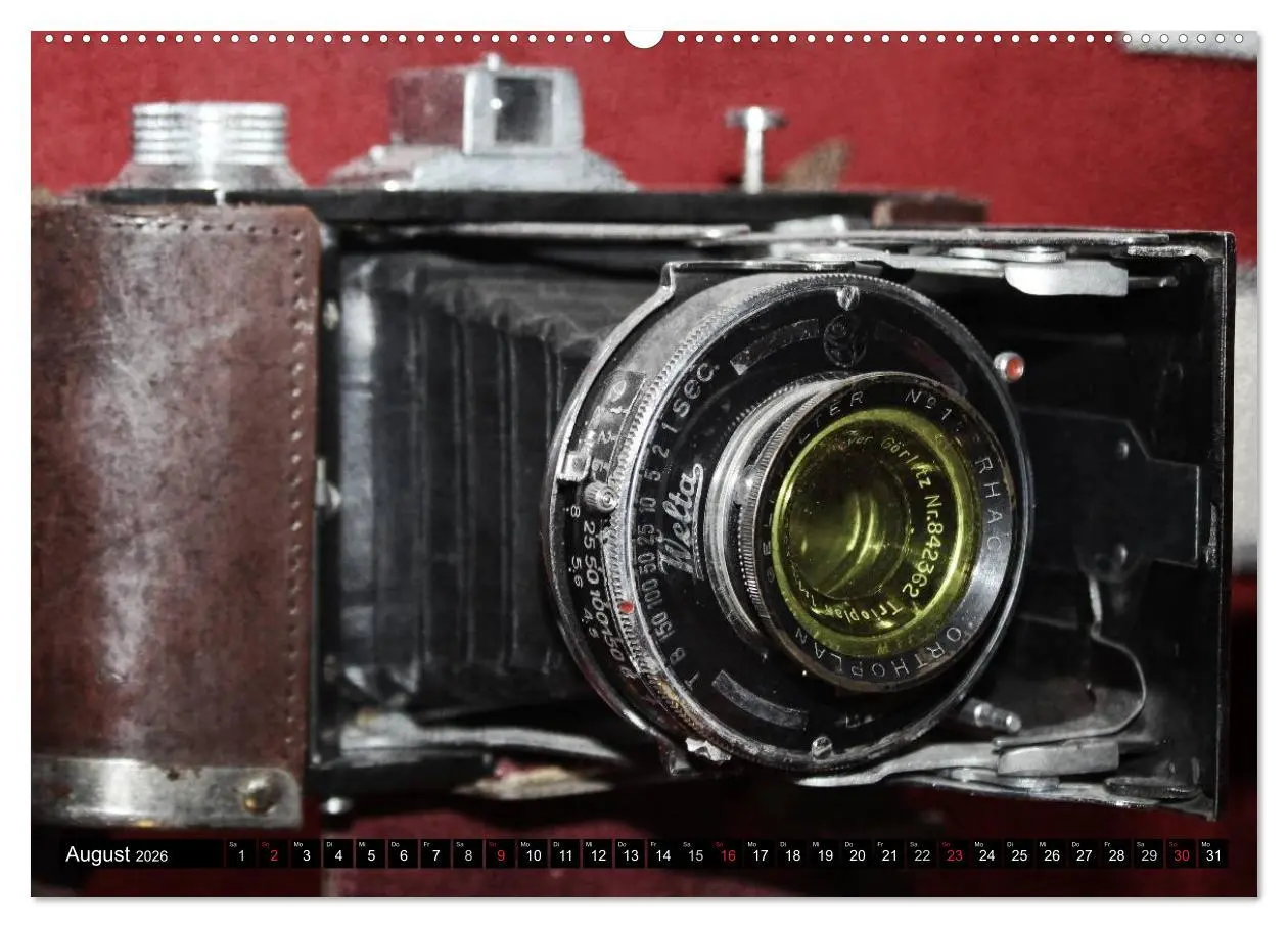 Bild: 9783516020953 | Historische Fotoapparate (hochwertiger Premium Wandkalender 2026...