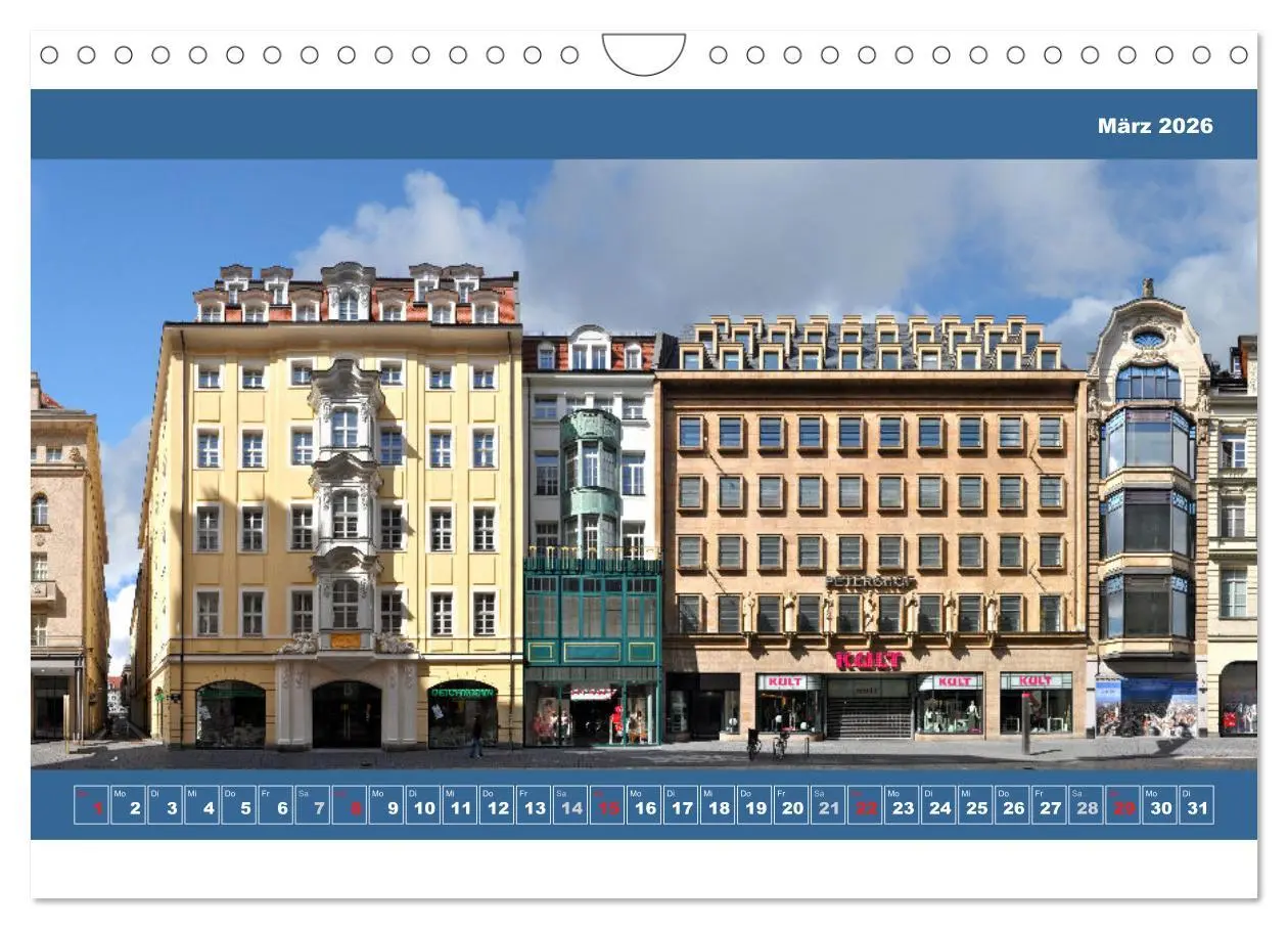 Bild: 9783516190953 | Leipzig Fassade 2026 (Wandkalender 2026 DIN A4 quer), CALVENDO...
