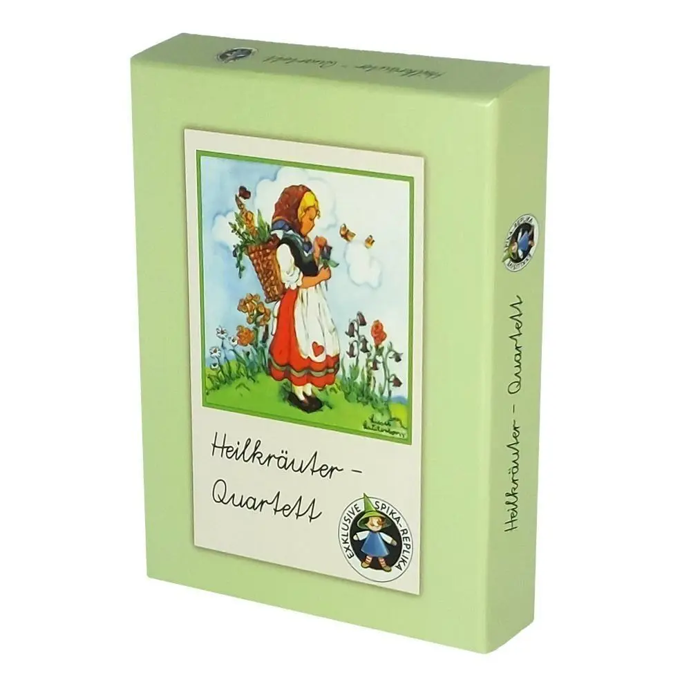Cover: 4260537191053 | Quartett Heilkräuter | Spiel | In Stülpdeckelschachtel | spi191053
