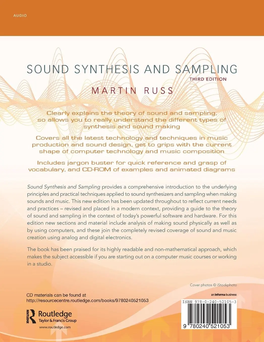 Rückseite: 9780240521053 | Sound Synthesis and Sampling | Martin Russ | Buch | Englisch | 2008