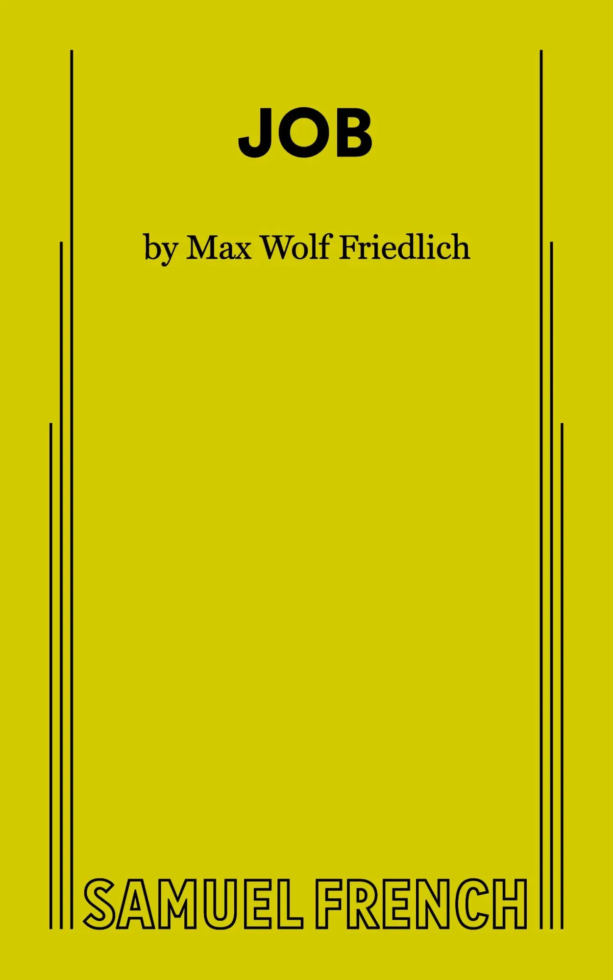 Cover: 9780573711053 | Job | Max Wolf Friedlich | Taschenbuch | Englisch | 2024