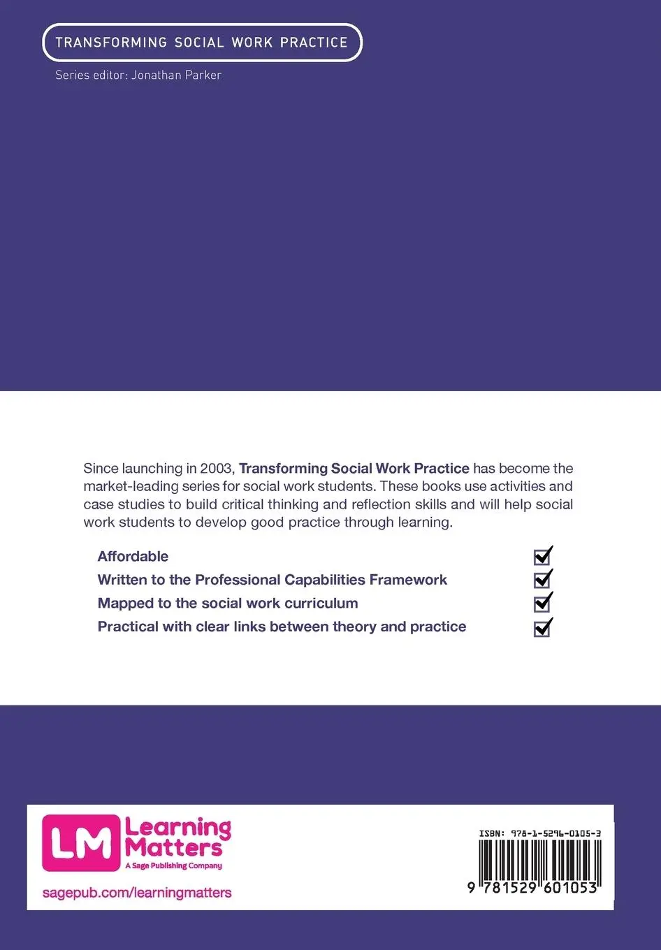 Rückseite: 9781529601053 | Anti-Oppressive Social Work Practice | Prospera Tedam | Taschenbuch
