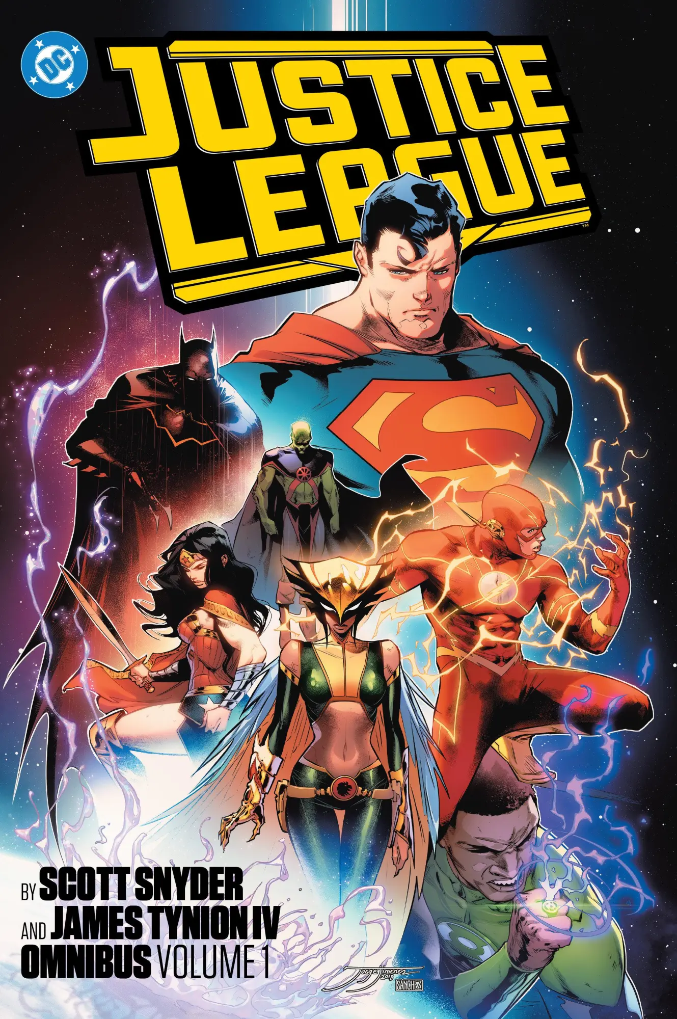 Cover: 9781799501053 | Justice League by Scott Snyder and James Tynion IV Omnibus Vol. 1