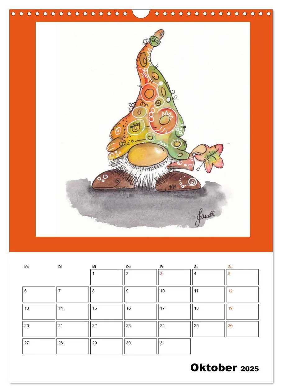 Bild: 9783435971053 | WichtelParade (Wandkalender 2025 DIN A3 hoch), CALVENDO Monatskalender