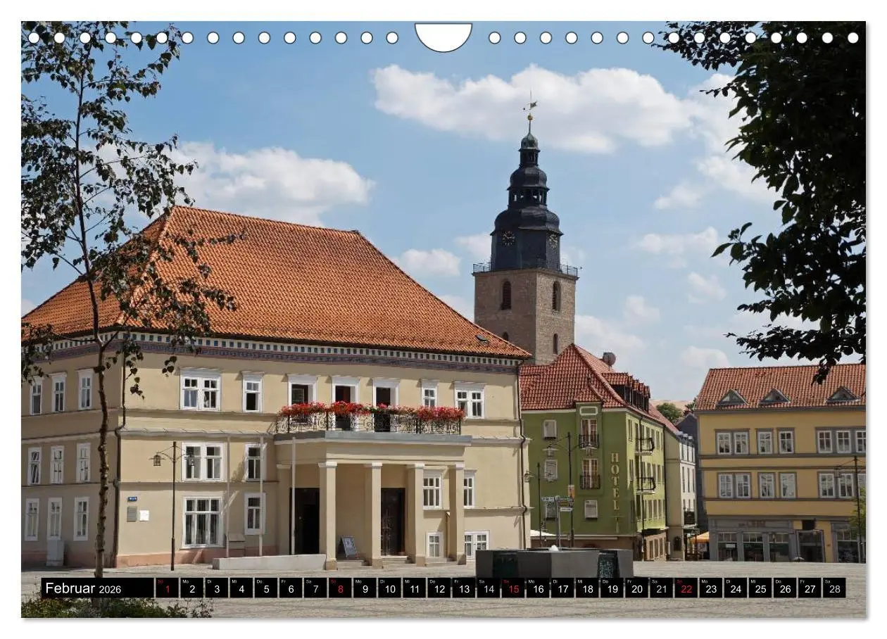 Bild: 9783516081053 | Musik- und Bergstadt Sondershausen/Thüringen (Wandkalender 2026 DIN...