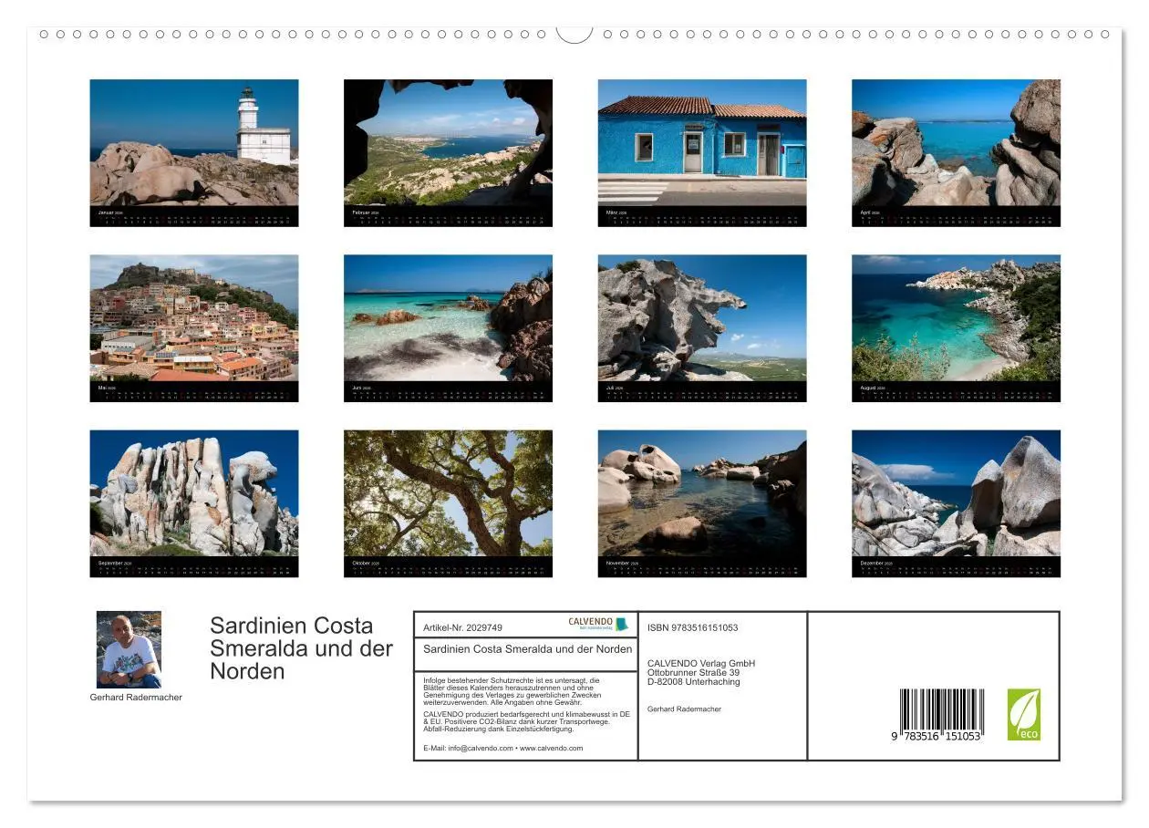 Bild: 9783516151053 | Sardinien Costa Smeralda und der Norden (hochwertiger Premium...
