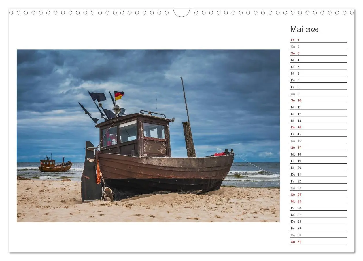 Bild: 9783516221053 | Zeit für Erholung - Insel Usedom / Geburtstagskalender...
