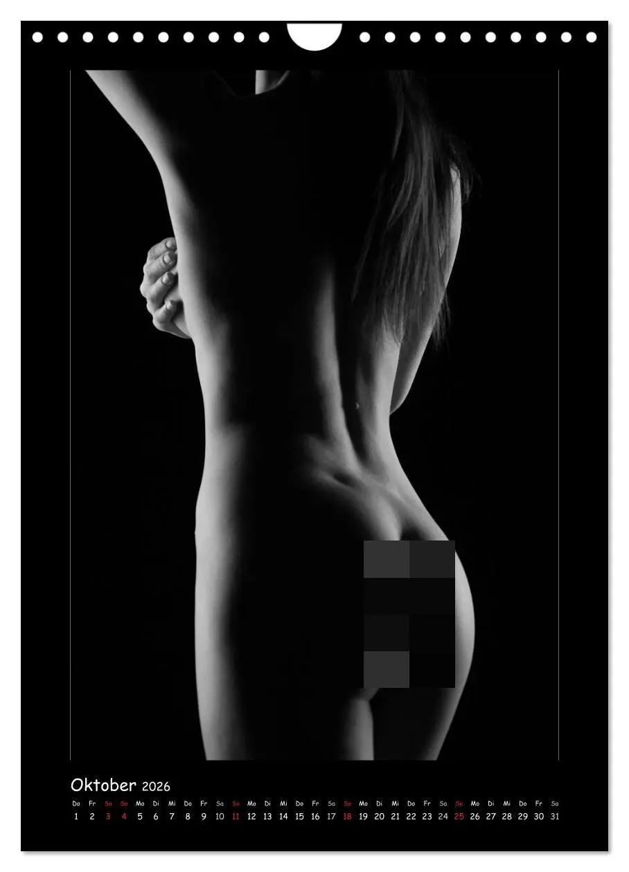 Bild: 9783516461053 | Anonymer Akt (Wandkalender 2026 DIN A4 hoch), CALVENDO Monatskalender