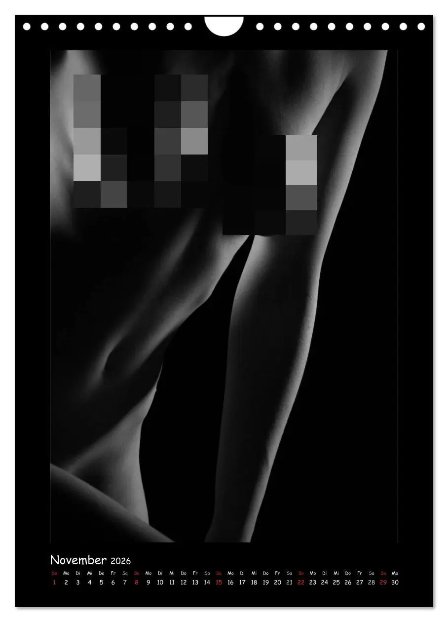 Bild: 9783516461053 | Anonymer Akt (Wandkalender 2026 DIN A4 hoch), CALVENDO Monatskalender