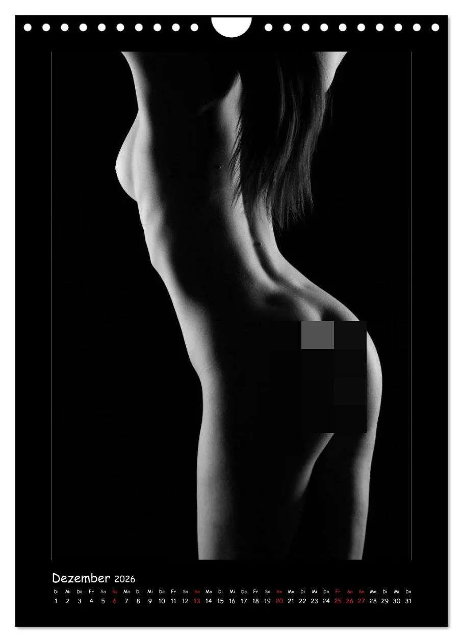 Bild: 9783516461053 | Anonymer Akt (Wandkalender 2026 DIN A4 hoch), CALVENDO Monatskalender