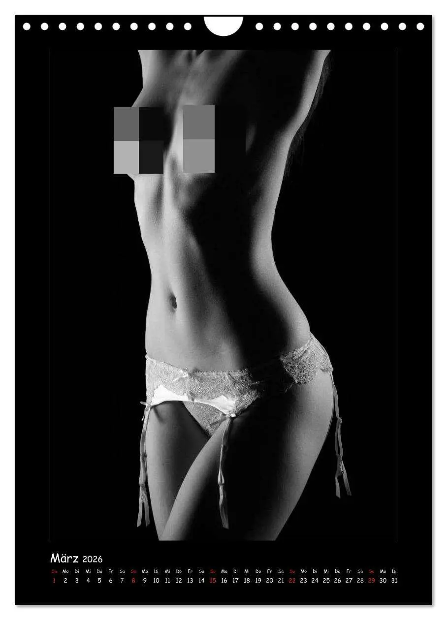 Bild: 9783516461053 | Anonymer Akt (Wandkalender 2026 DIN A4 hoch), CALVENDO Monatskalender