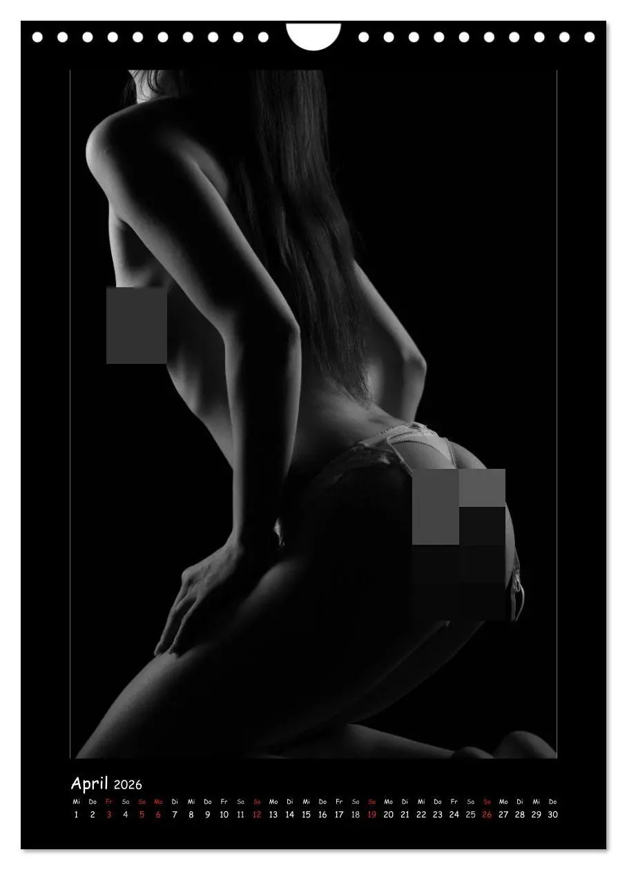 Bild: 9783516461053 | Anonymer Akt (Wandkalender 2026 DIN A4 hoch), CALVENDO Monatskalender