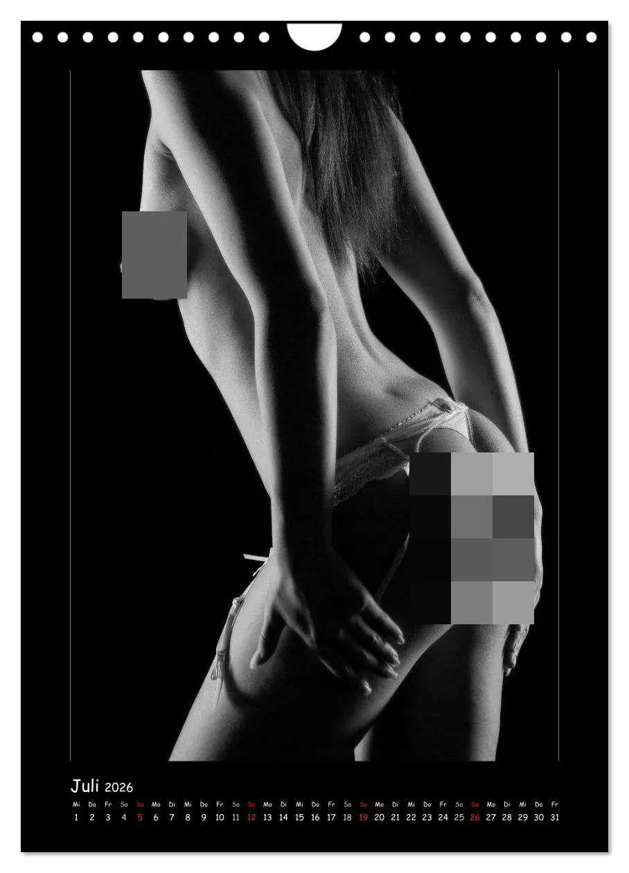 Bild: 9783516461053 | Anonymer Akt (Wandkalender 2026 DIN A4 hoch), CALVENDO Monatskalender