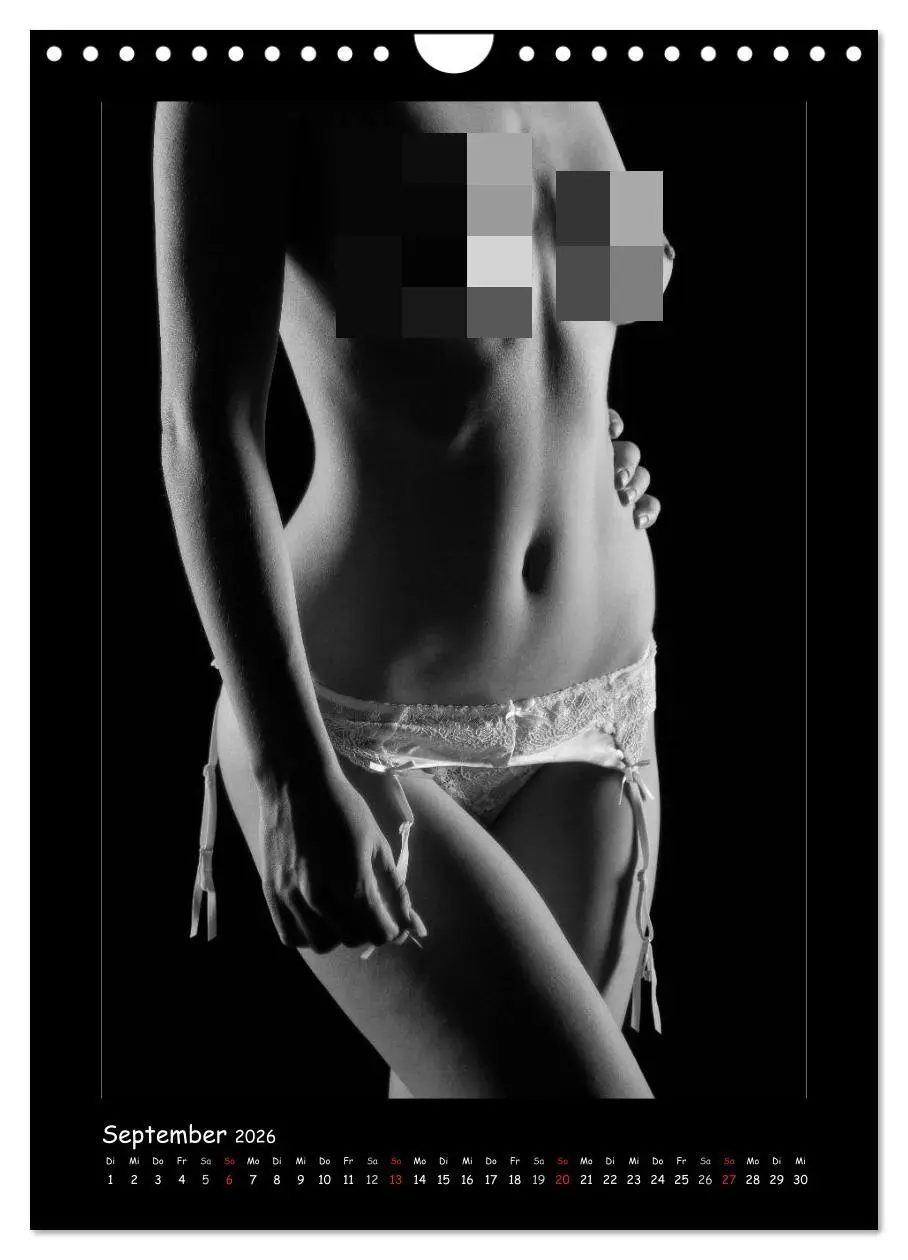 Bild: 9783516461053 | Anonymer Akt (Wandkalender 2026 DIN A4 hoch), CALVENDO Monatskalender