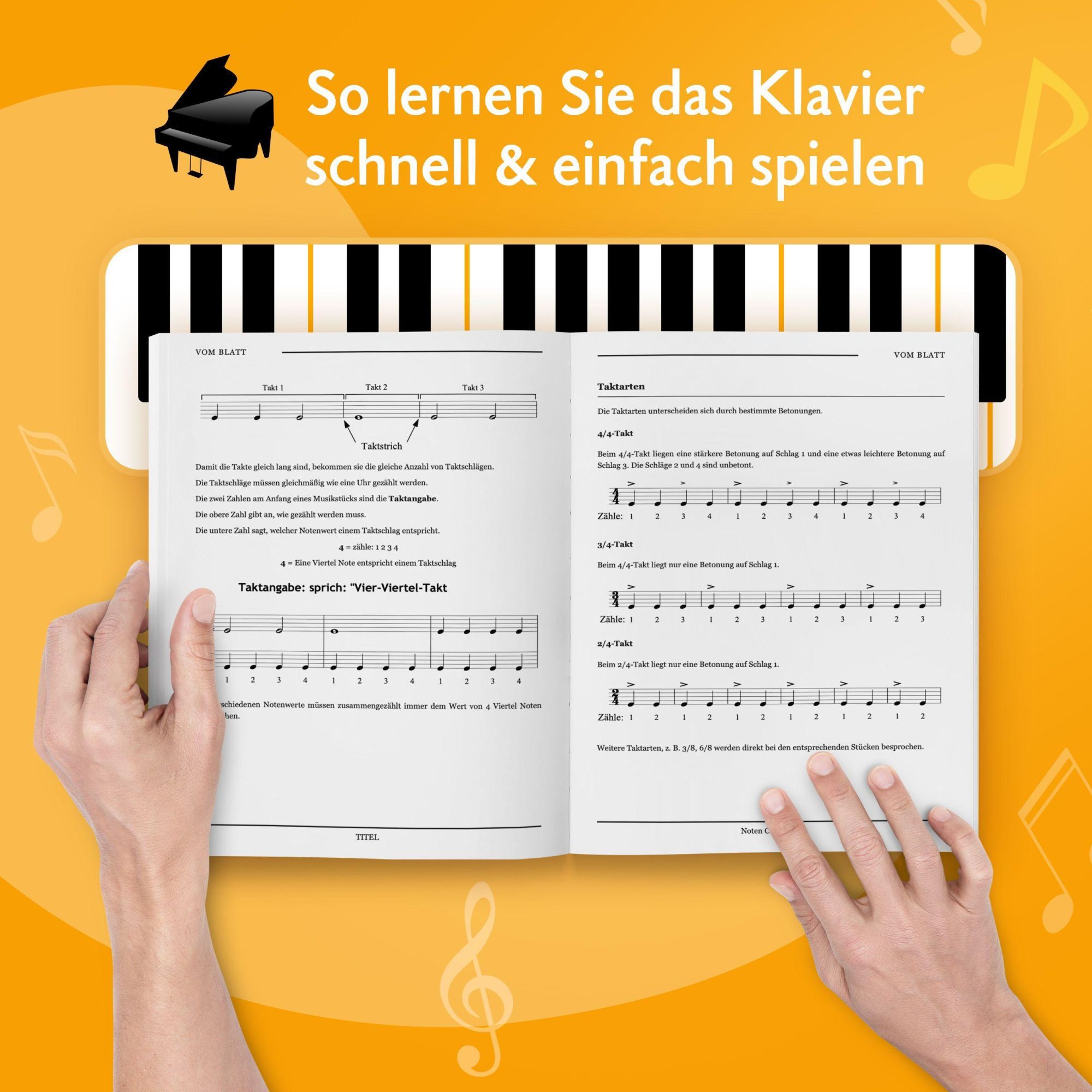 Bild: 9783968901053 | Klavier lernen schnell &amp; einfach | Franz Titscher | Taschenbuch | 2021