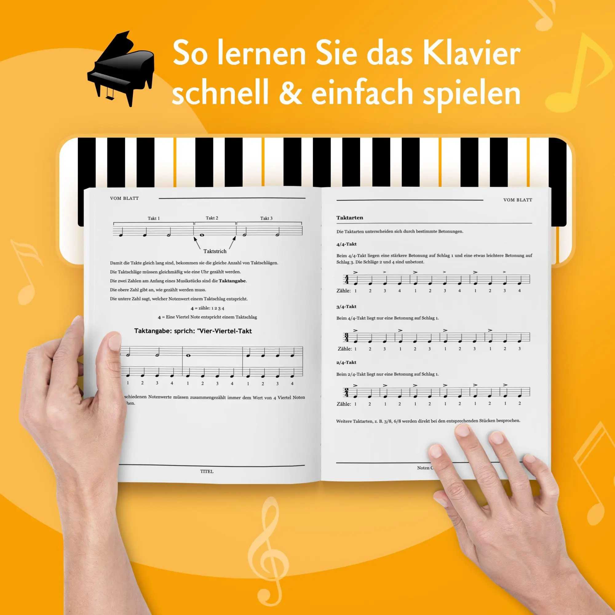 Bild: 9783968901053 | Klavier lernen schnell &amp; einfach | Franz Titscher | Taschenbuch | 2021
