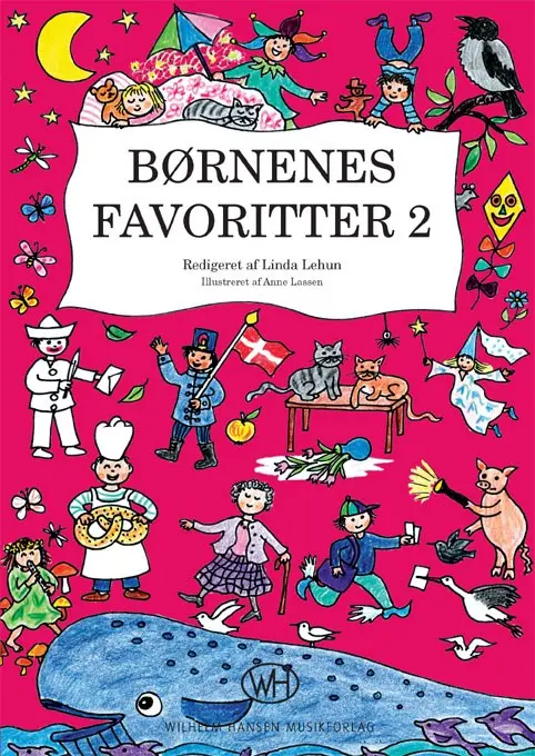 Cover: 9788759821053 | Anne Lassen_Linda Lehun, Börnenes Favoritter 2 Piano, Vocal and...