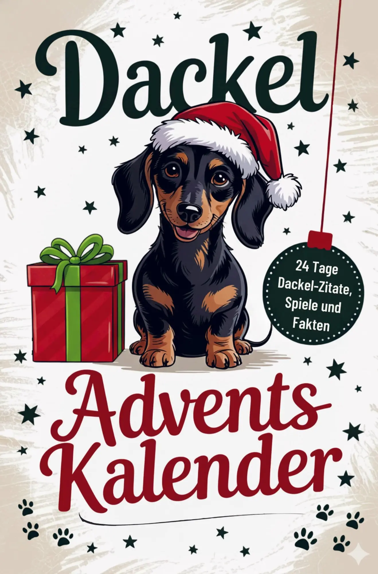 Cover: 9789403831053 | Dein Dackel Adventskalender zum Mitmachen | Nina Fellbach | Buch