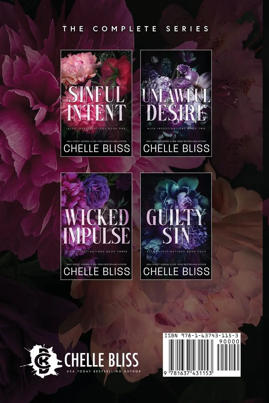 Rückseite: 9781637431153 | ALFA Investigations | the Complete Series | Chelle Bliss | Taschenbuch