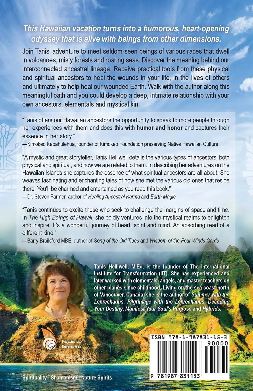 Rückseite: 9781987831153 | The High Beings of Hawaii | Encounters with mystical ancestors | Buch