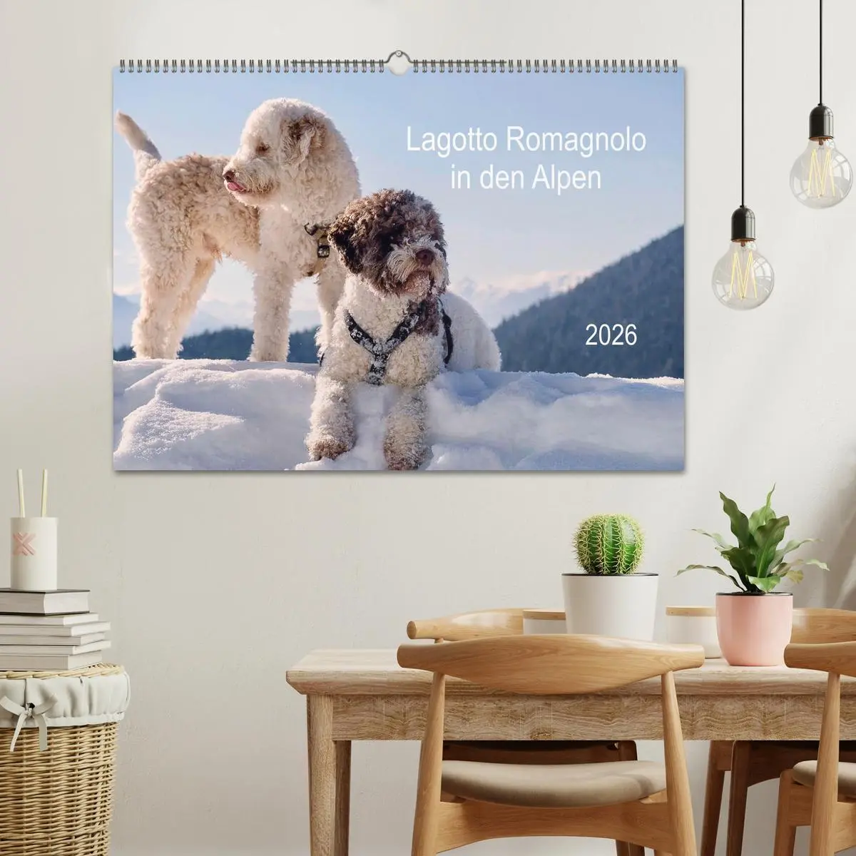 Bild: 9783457811153 | Lagotto Romagnolo in den Alpen 2026 (Wandkalender 2026 DIN A2...