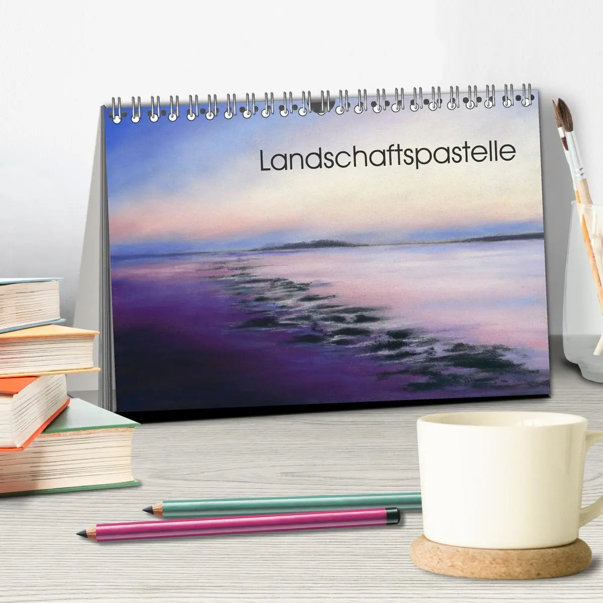 Bild: 9783516071153 | Landschaftspastelle (Tischkalender 2026 DIN A5 quer), CALVENDO...