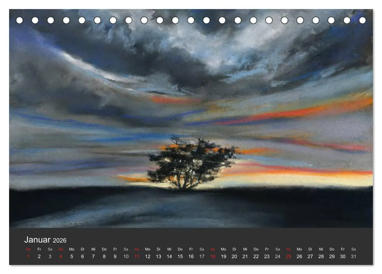 Bild: 9783516071153 | Landschaftspastelle (Tischkalender 2026 DIN A5 quer), CALVENDO...