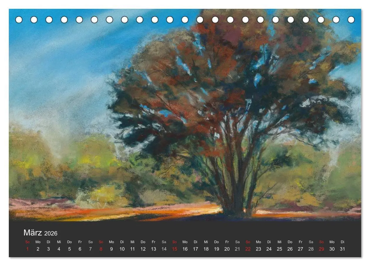 Bild: 9783516071153 | Landschaftspastelle (Tischkalender 2026 DIN A5 quer), CALVENDO...