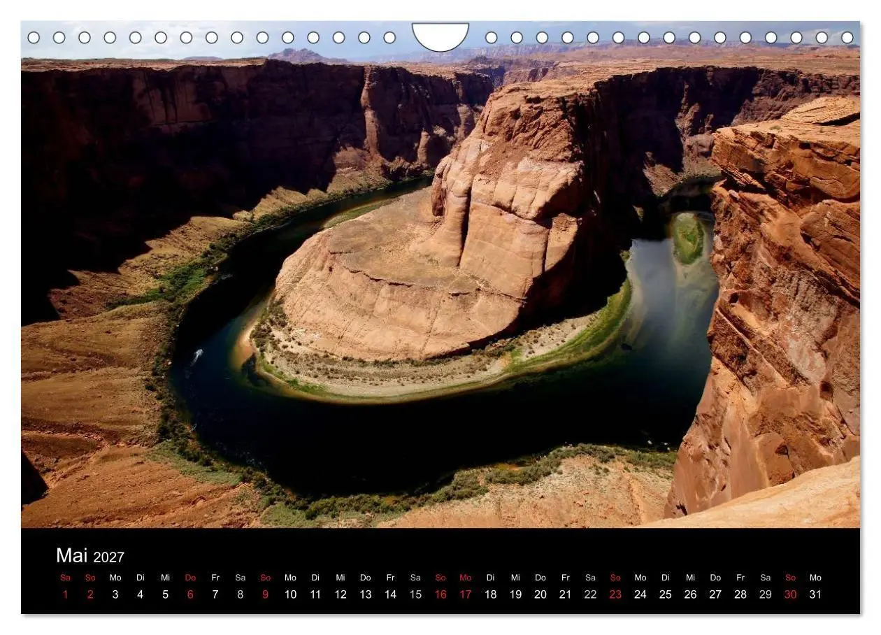 Bild: 9783594121153 | USA-Südwesten von seiner schönsten Seite 2027 (Wandkalender 2027...