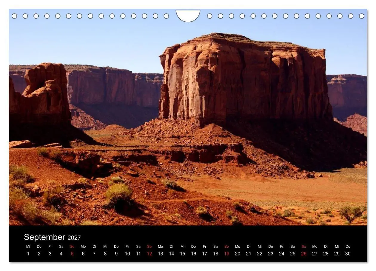Bild: 9783594121153 | USA-Südwesten von seiner schönsten Seite 2027 (Wandkalender 2027...
