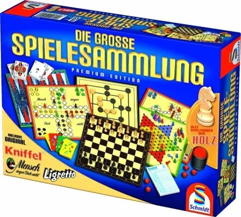Cover: 4001504491253 | Die große Spielesammlung | Spiel | Brettspiel | 49125 | Deutsch | 2009