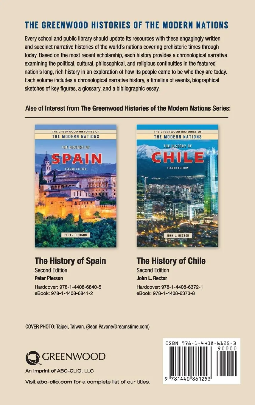 Rückseite: 9781440861253 | The History of Taiwan | Xiaobing Li | Buch | Gebunden | Englisch