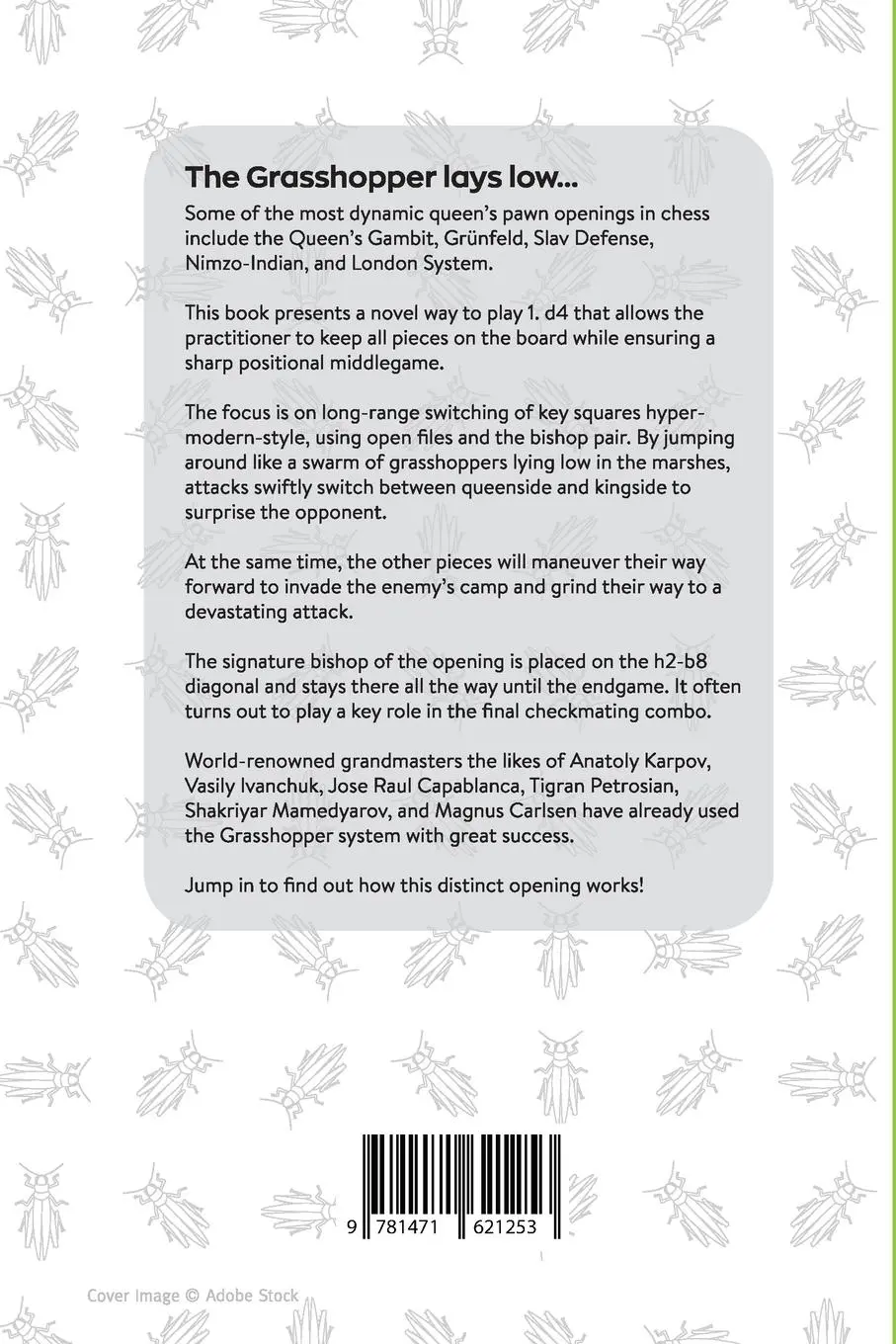 Rückseite: 9781471621253 | The Grasshopper Opening | A Dynamic Setup for Positional Chess | Buch