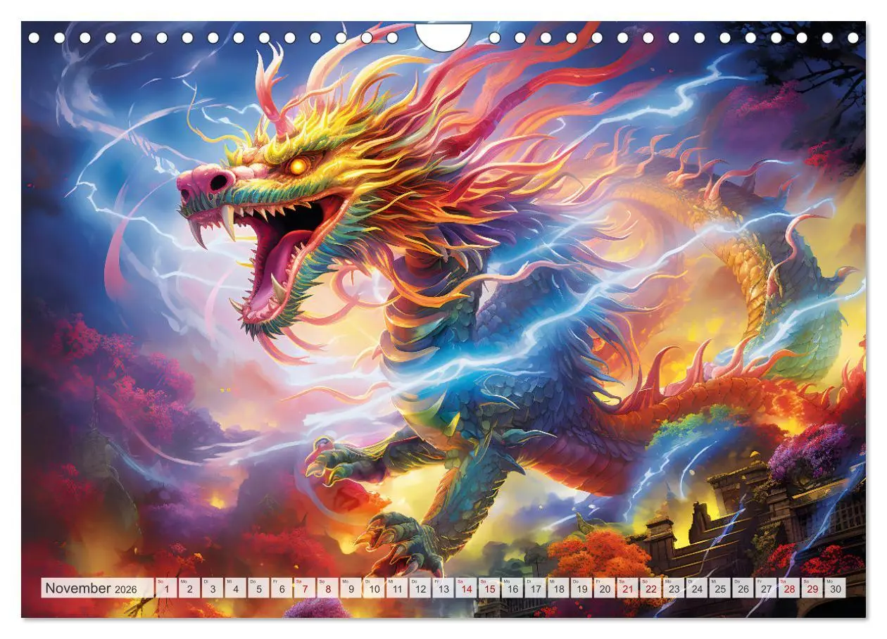 Bild: 9783457351253 | Jahr des Drachen - Im Stil des chinesischen Tierkreiszeichens...