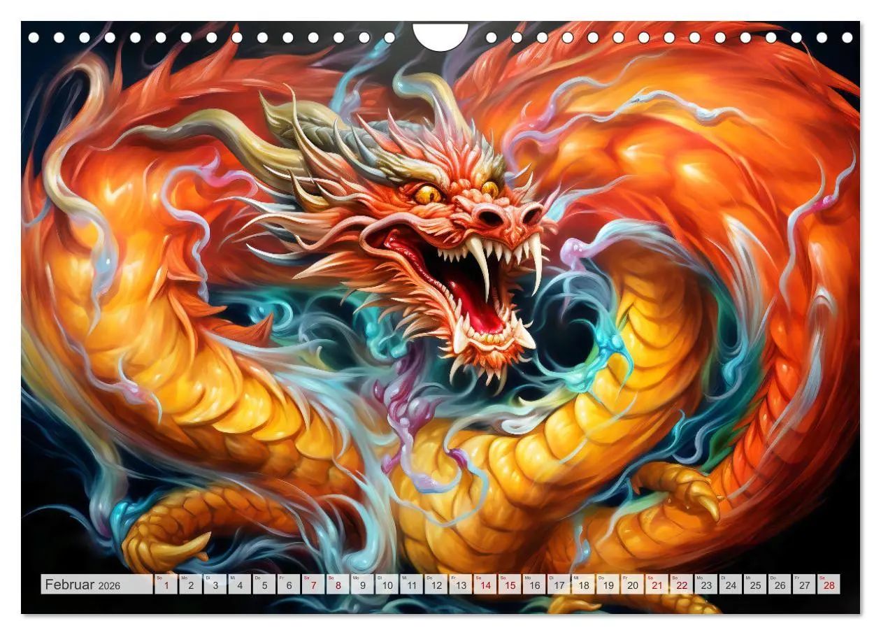 Bild: 9783457351253 | Jahr des Drachen - Im Stil des chinesischen Tierkreiszeichens...