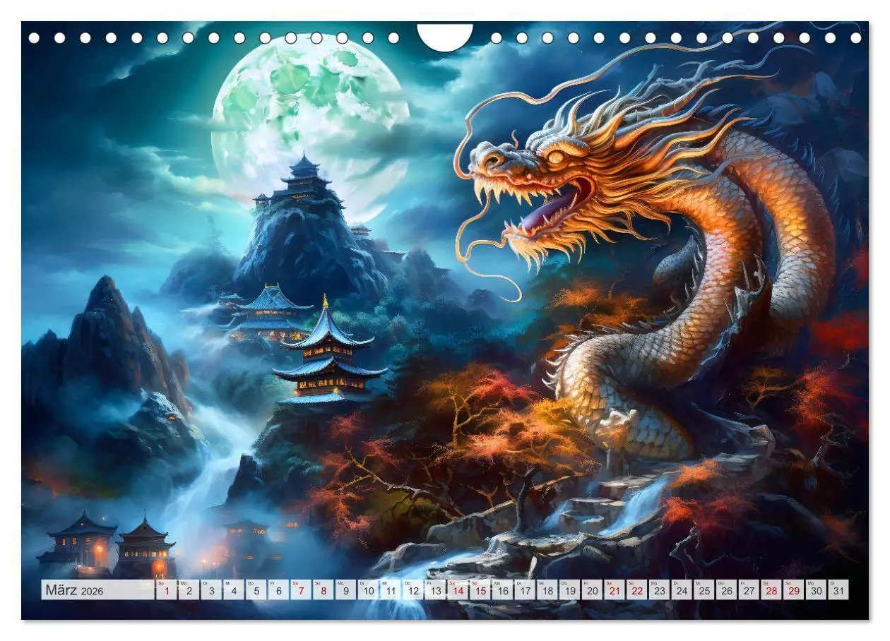 Bild: 9783457351253 | Jahr des Drachen - Im Stil des chinesischen Tierkreiszeichens...