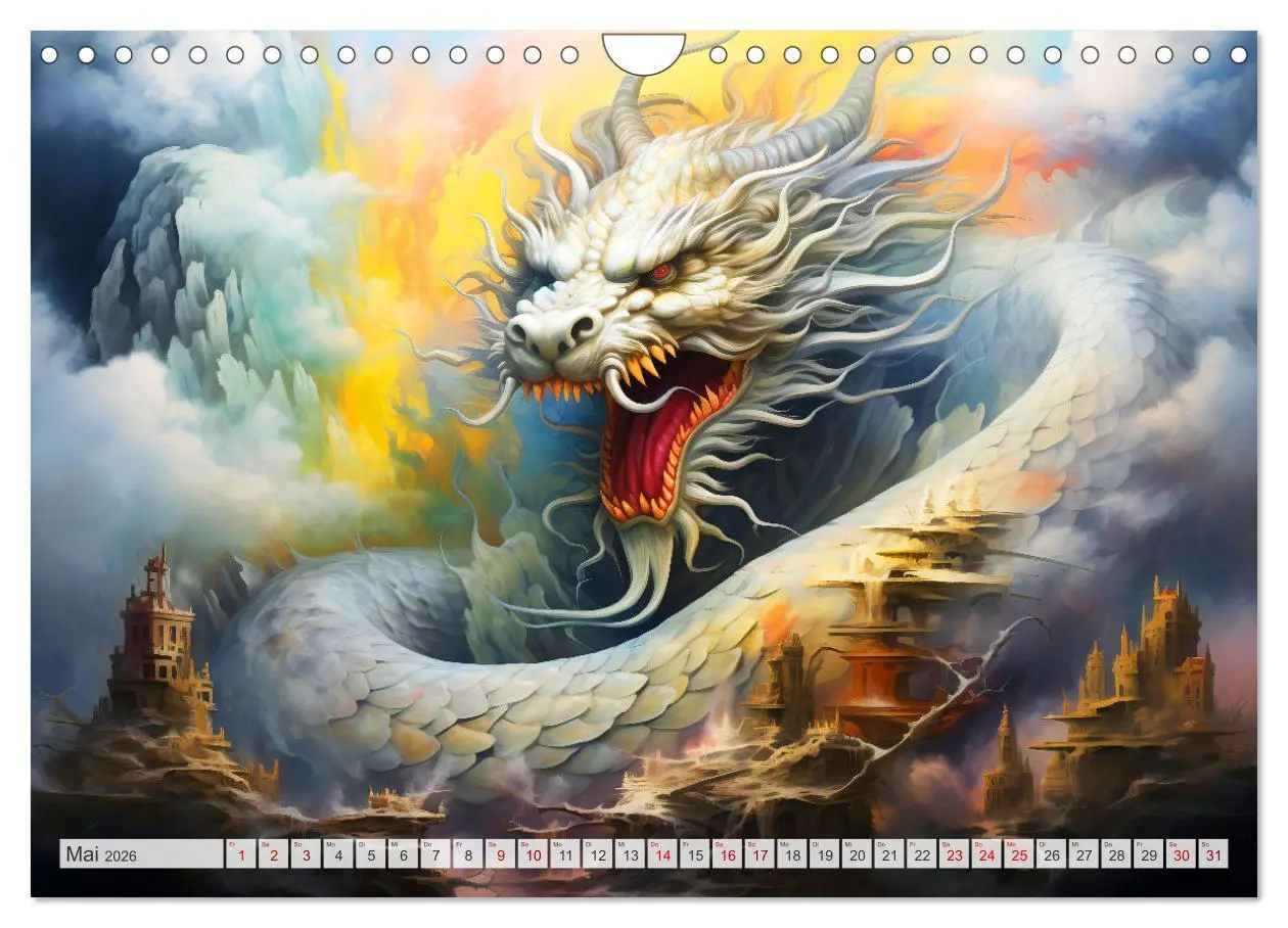 Bild: 9783457351253 | Jahr des Drachen - Im Stil des chinesischen Tierkreiszeichens...